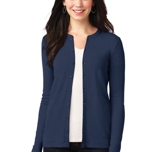 Ladies Concept Stretch Button Front Cardigan (low stock alert) Thumbnail