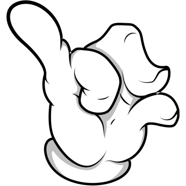 Cartoon Hand Pinch 3 Thumbnail