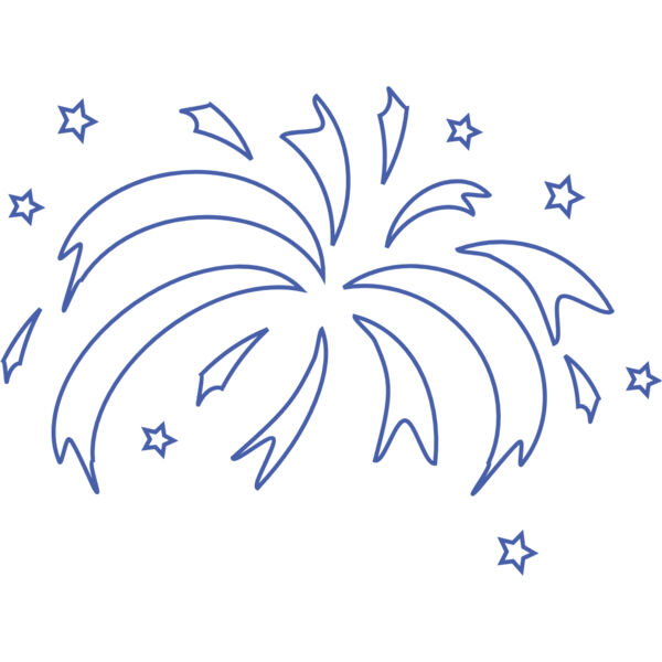 White Blue Fireworks 1 Thumbnail