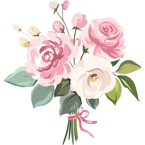 Pink Roses Flower 3 Thumbnail