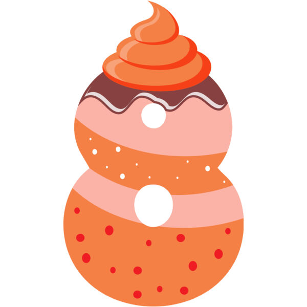 Eight Birthday Sweet Number 1 Thumbnail