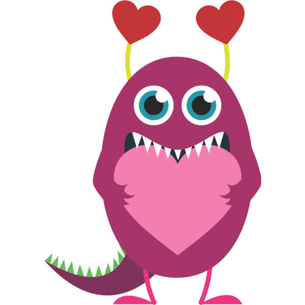 Cute Monster Heart 7 Thumbnail