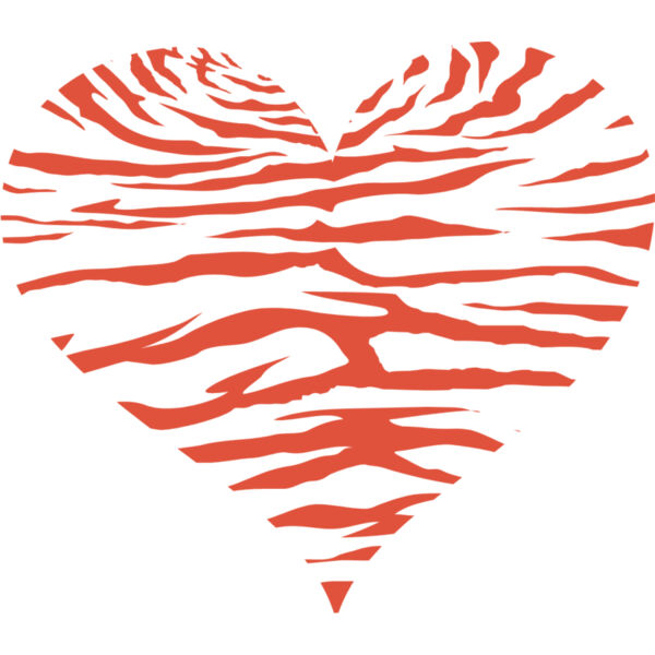 Tiger Stripe Heart 4 Thumbnail
