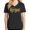 Ladies Core Cotton V-Neck Tee Thumbnail